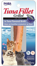 Load image into Gallery viewer, Inaba Tuna Fillet Grilled Cat Treat in Tuna Flavored Broth
