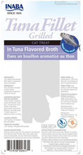 Load image into Gallery viewer, Inaba Tuna Fillet Grilled Cat Treat in Tuna Flavored Broth
