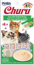 Load image into Gallery viewer, Inaba Churu Tuna with Chicken Recipe Creamy Cat Treat
