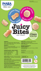 Inaba Juicy Bites Cat Treat Homestyle Broth and Calamari Flavor