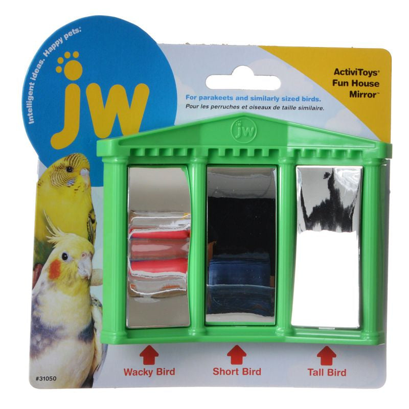 JW Pet Insight Fun House Mirror Bird Toy