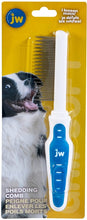 Load image into Gallery viewer, JW Pet GripSoft Shedding Comb for All Breeds and All Coat Types
