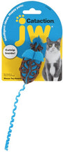 Load image into Gallery viewer, JW Pet Cataction Catnip Mouse Cat Toy With Rope Tail
