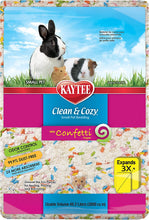 Load image into Gallery viewer, Kaytee Clean and Cozy with Confetti Paper Small Pet Bedding with Odor Control
