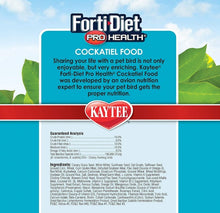 Load image into Gallery viewer, Kaytee Forti Diet Pro Health Cockatiel Food
