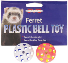 Load image into Gallery viewer, Marshall Plastic Ferret Bell Toys
