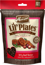 Load image into Gallery viewer, Merrick Lil&#39; Plates Small Breed Treats Bitty Beef Recipe
