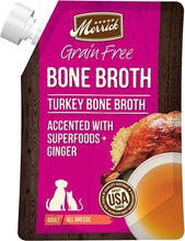 Load image into Gallery viewer, Merrick Grain Free Bone Broth Turkey Recipe
