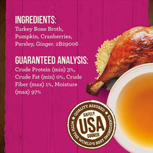 Load image into Gallery viewer, Merrick Grain Free Bone Broth Turkey Recipe
