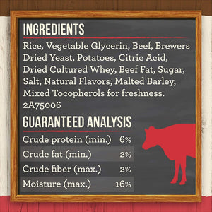 Merrick Natural Cut Beef Chew Treats Small