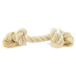 Mammoth Pet Flossy Chews White Rope Bone