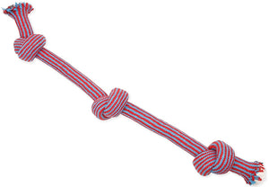 Mammoth Braids 3 Knot Tug Dog Toy