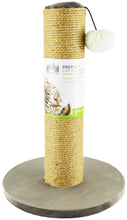 Load image into Gallery viewer, North American Plush Cat Post with Jute Grey
