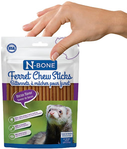 N-Bone Ferret Chew Sticks Bacon Flavor