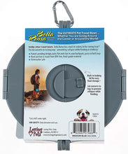 Load image into Gallery viewer, Loving Pets Bella Roma Blue Travel Bowl
