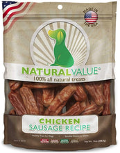 Load image into Gallery viewer, Loving Pets Natural Value Chicken Sausages
