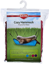 Load image into Gallery viewer, Kaytee Cozy Hammock Hanging Plush Sleeper
