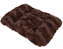 Load image into Gallery viewer, Precision Pet SnooZZy Cozy Comforter Kennel Mat Brown
