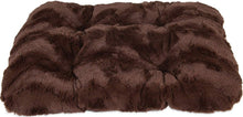 Load image into Gallery viewer, Precision Pet SnooZZy Cozy Comforter Kennel Mat Brown
