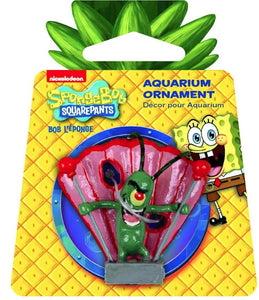 Penn Plax SpongeBob Plankton Aquarium Ornament
