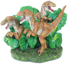 Load image into Gallery viewer, Penn Plax Jurassic Park Velociraptor Aquarium Ornament
