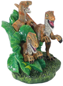 Penn Plax Jurassic Park Velociraptor Aquarium Ornament