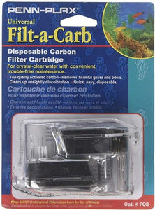 Penn Plax Filt-a-Carb Universal Carbon Under Gravel Filter Cartridge
