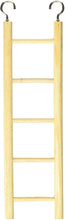 Load image into Gallery viewer, Penn Plax Natural Wooden Ladder for Birds
