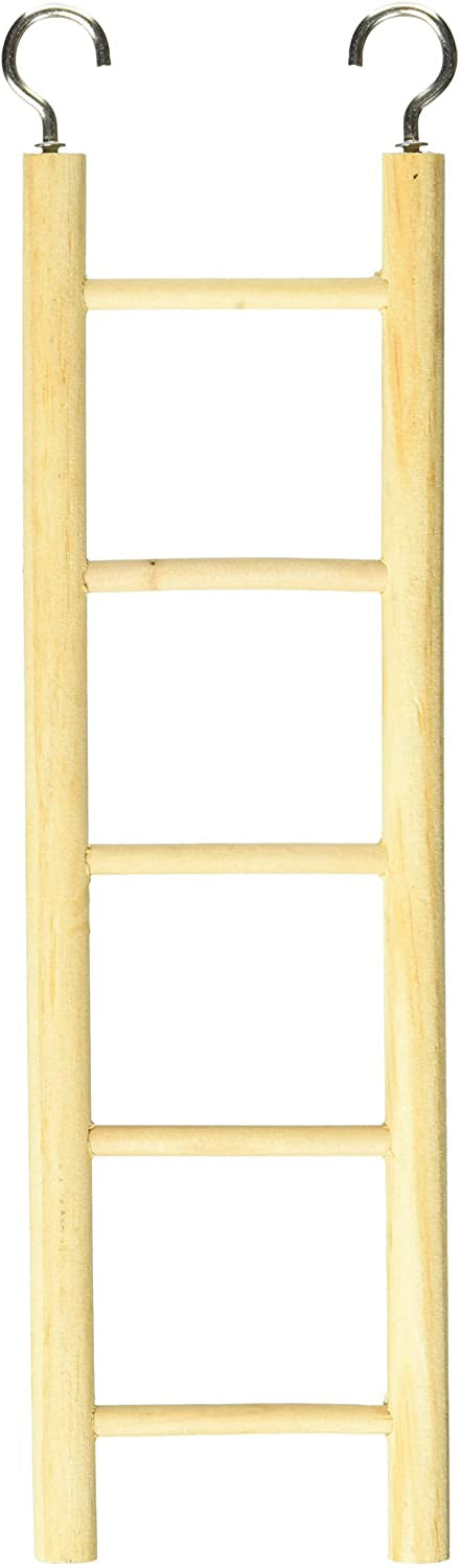 Penn Plax Natural Wooden Ladder for Birds