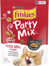 Load image into Gallery viewer, Friskies Party Mix Crunch Treats Mixed Grill
