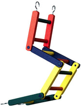 Load image into Gallery viewer, Prevue Carpenter Creations Hardwood Bendable 15 Bird Ladder
