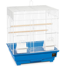 Load image into Gallery viewer, Prevue Square Top Bird Cage Assorted Colors
