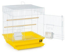 Load image into Gallery viewer, Prevue Square Top Bird Cage Assorted Colors
