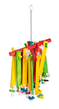 Load image into Gallery viewer, Prevue Bodacious Bites Wood Chimes Bird Toy
