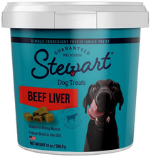 Load image into Gallery viewer, Stewart Freeze Dried Beef Liver Treats
