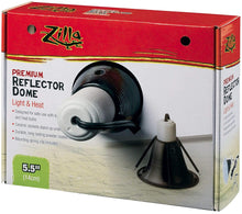 Load image into Gallery viewer, Zilla Premium Reflector Dome Provides Light and Heat for Reptiles
