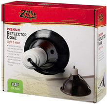 Load image into Gallery viewer, Zilla Premium Reflector Dome Provides Light and Heat for Reptiles
