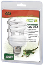 Load image into Gallery viewer, Zilla Pro Series Tropical 25 Fluorescent UVB/UVA Bulb
