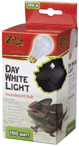 Zilla Incandescent Day White Light Bulb