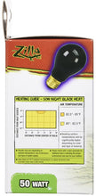 Load image into Gallery viewer, Zilla Night Black Heat Incandescent Bulb for Reptiles
