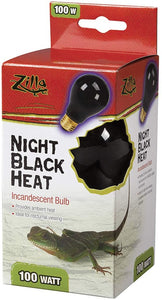 Zilla Night Black Heat Incandescent Bulb for Reptiles