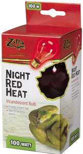 Zilla Night Red Heat Incandescent Bulb