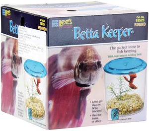 Lees Betta Keeper Round Aquarium Kit