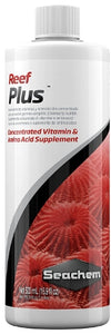 Seachem Reef Plus Concentrated Vitamin and Amino Acid Supplement