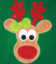 Load image into Gallery viewer, Fashion Pet Green Reindeer Dog Sweater
