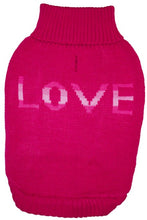 Load image into Gallery viewer, Fashion Pet True Love Dog Sweater Pink
