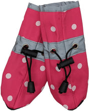 Load image into Gallery viewer, Fashion Pet Polka Dot Dog Rainboots Pink
