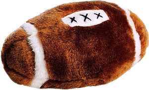 Spot Plush Football Squeaker Dog Toy