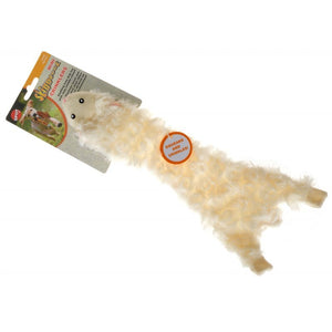 Skinneeez Crinklers Lamb Dog Toy