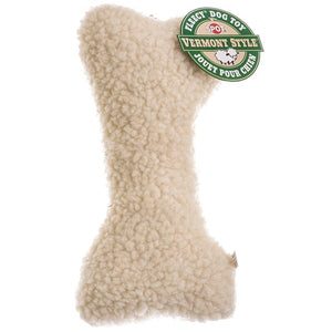 Spot Vermont Style Fleecy Dog Toy Bone